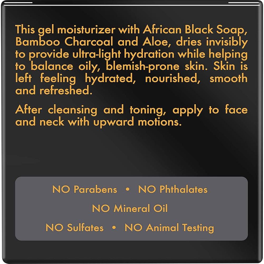 Hidratante Facial Shea Moisture Jabón Negro 56.7g Piel Grasa