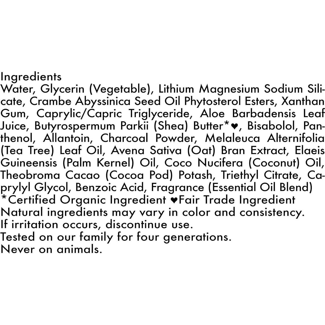 Hidratante Facial Shea Moisture Jabón Negro 56.7g Piel Grasa