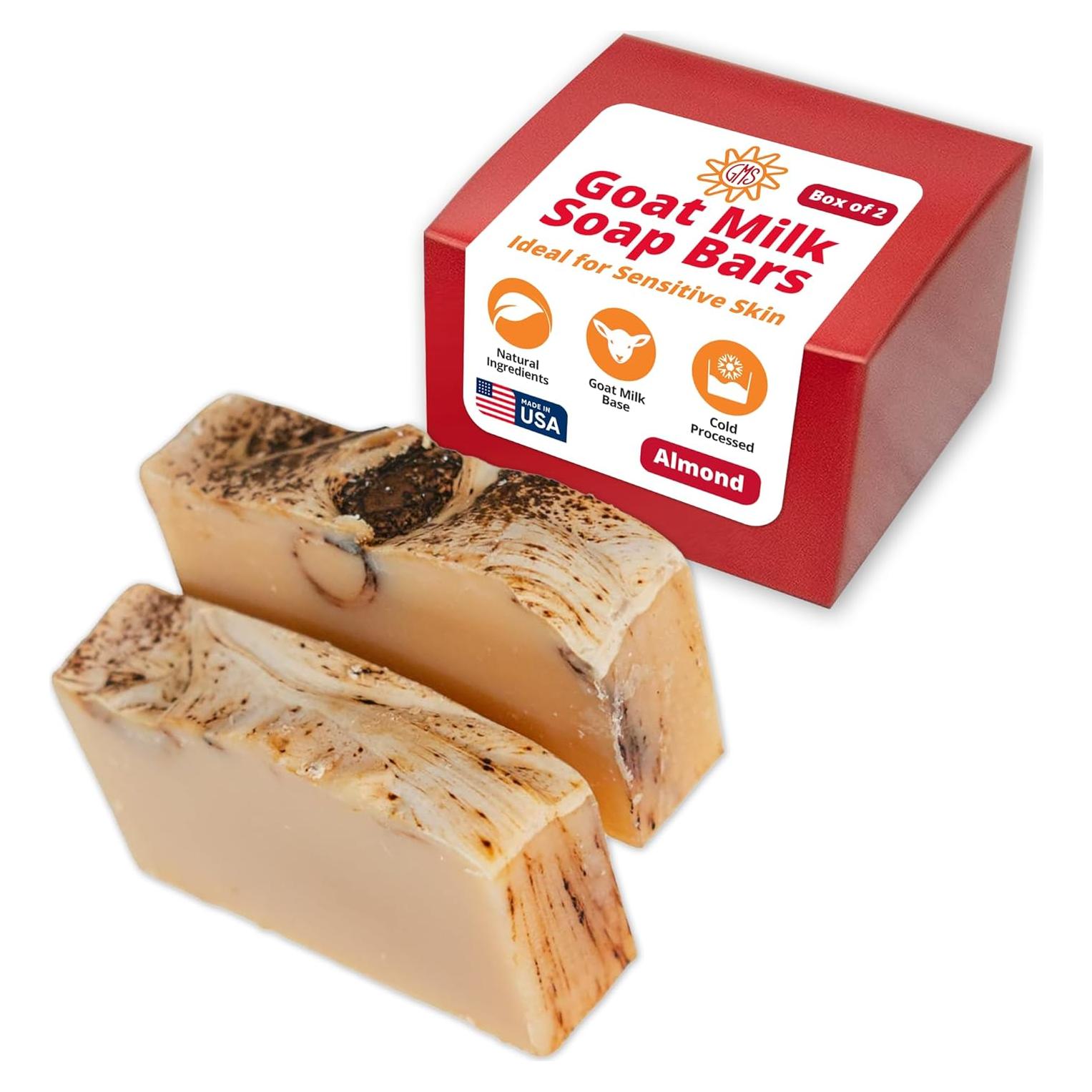 Jabón de Leche de Cabra Almendra Goat Milk Stuff - 2 Barras 113g