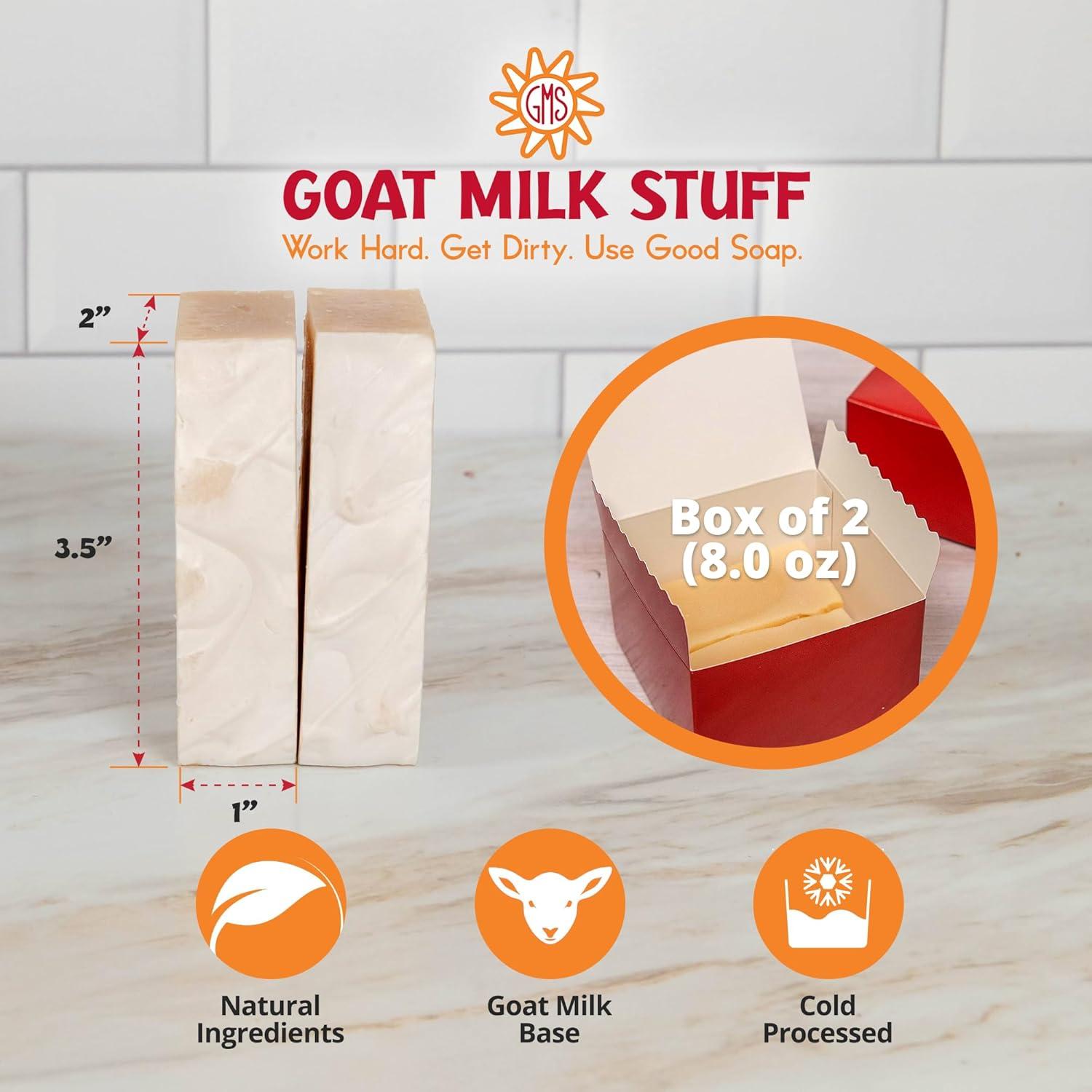 Jabón de Leche de Cabra Almendra Goat Milk Stuff - 2 Barras 113g