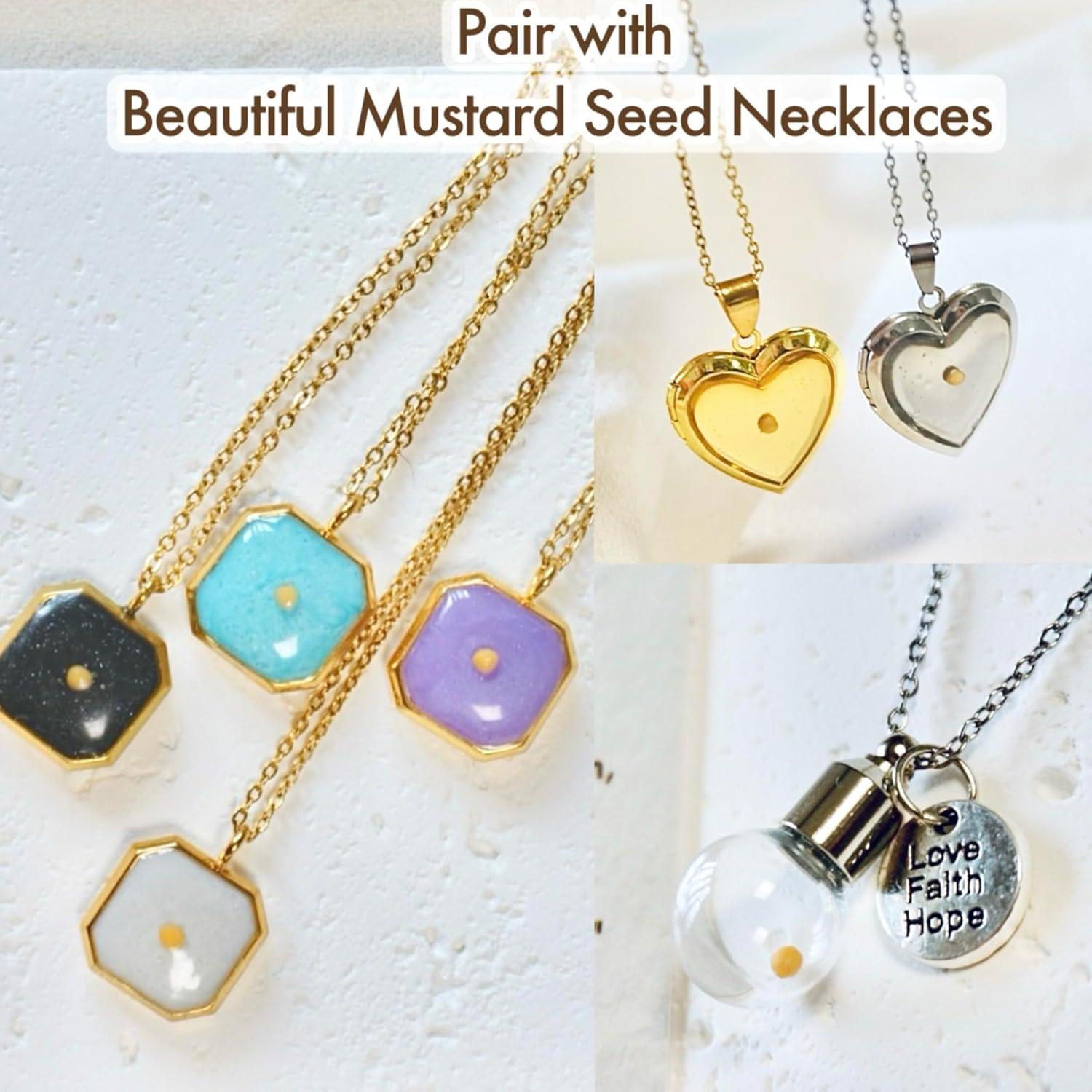 Anillo de Semilla de Mostaza Ajustable para Mujeres - Acero Inoxidable Baño Oro 18k