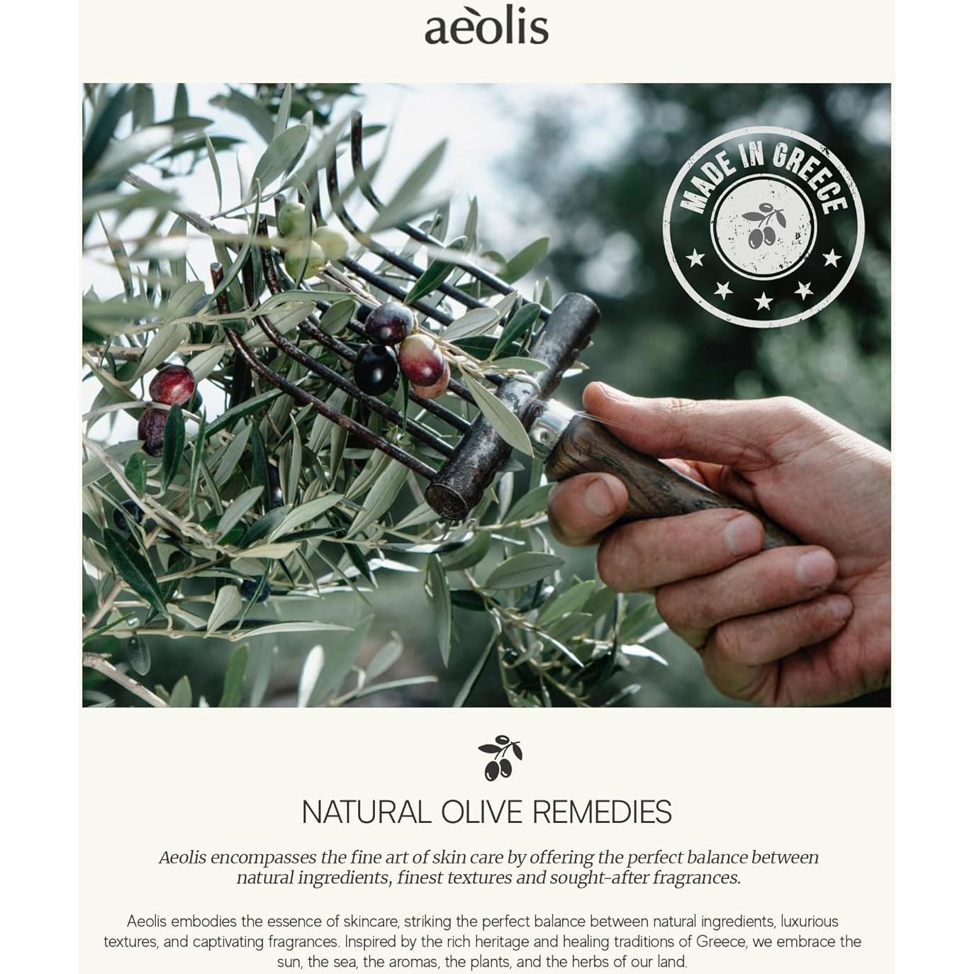 Loción Corporal Refrescante AEOLIS Bergamota 199.5 ml - Hidratante Vegano