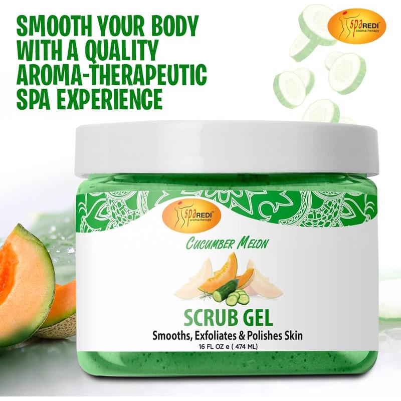 Gel Exfoliante de Pómez SPA REDI 454 g Melón y Pepino