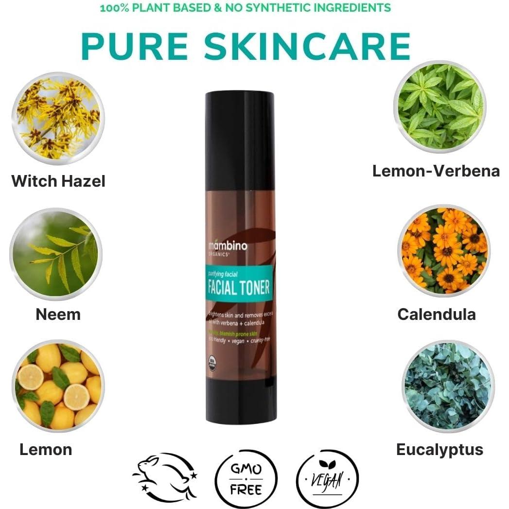 Spray Facial Hidratante Mambino Organics 118 ml - Orgánico y Vegano