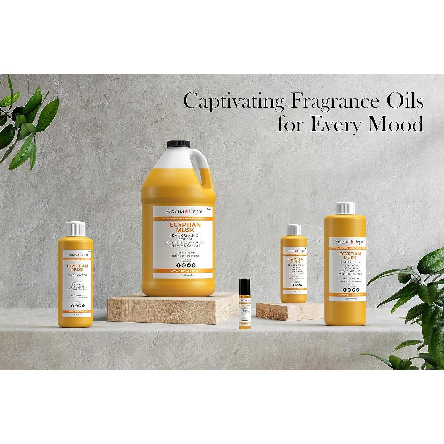 Aceite de Fragancia Corporal 24K Almizcle Egipcio 10ml