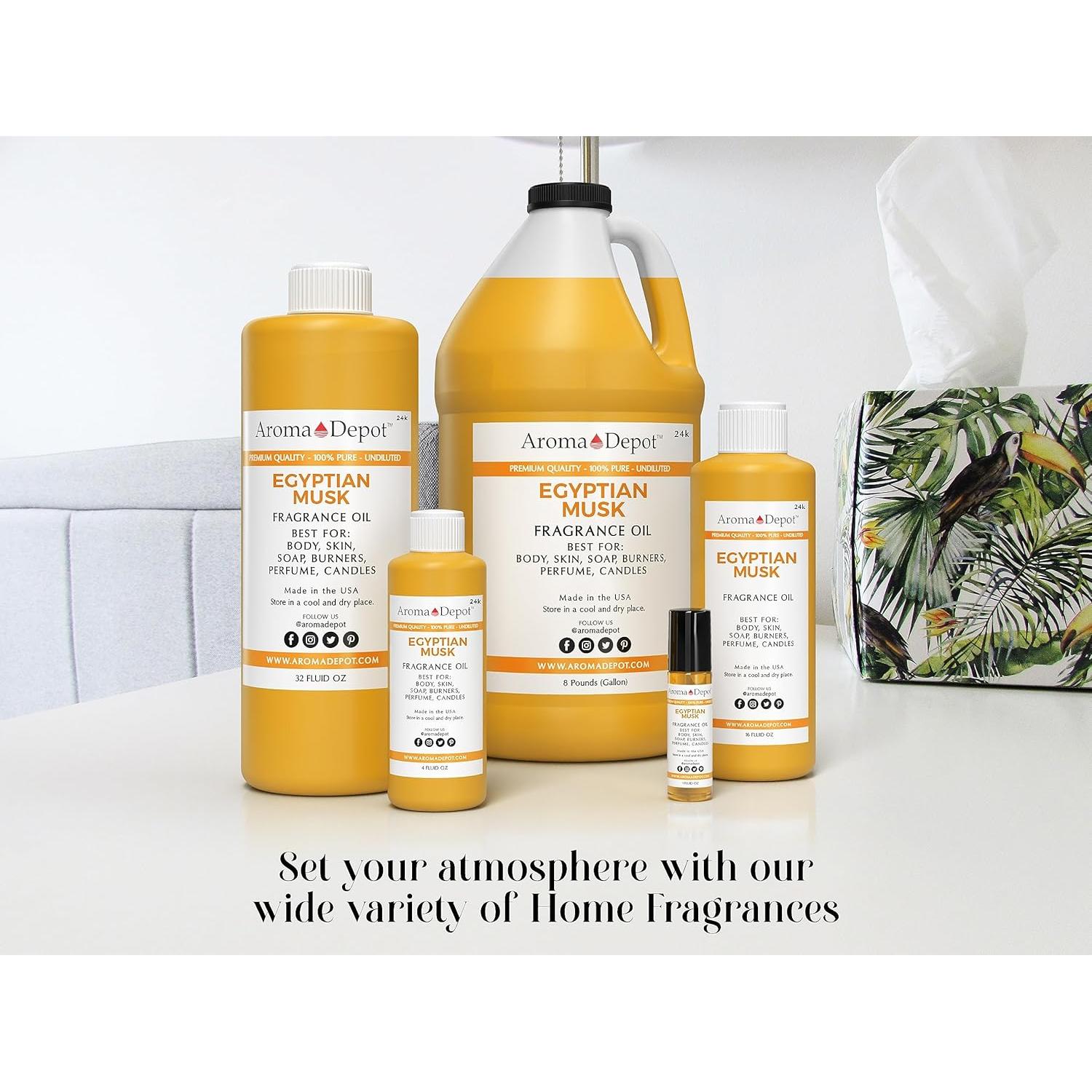 Aceite de Fragancia Corporal 24K Almizcle Egipcio 10ml