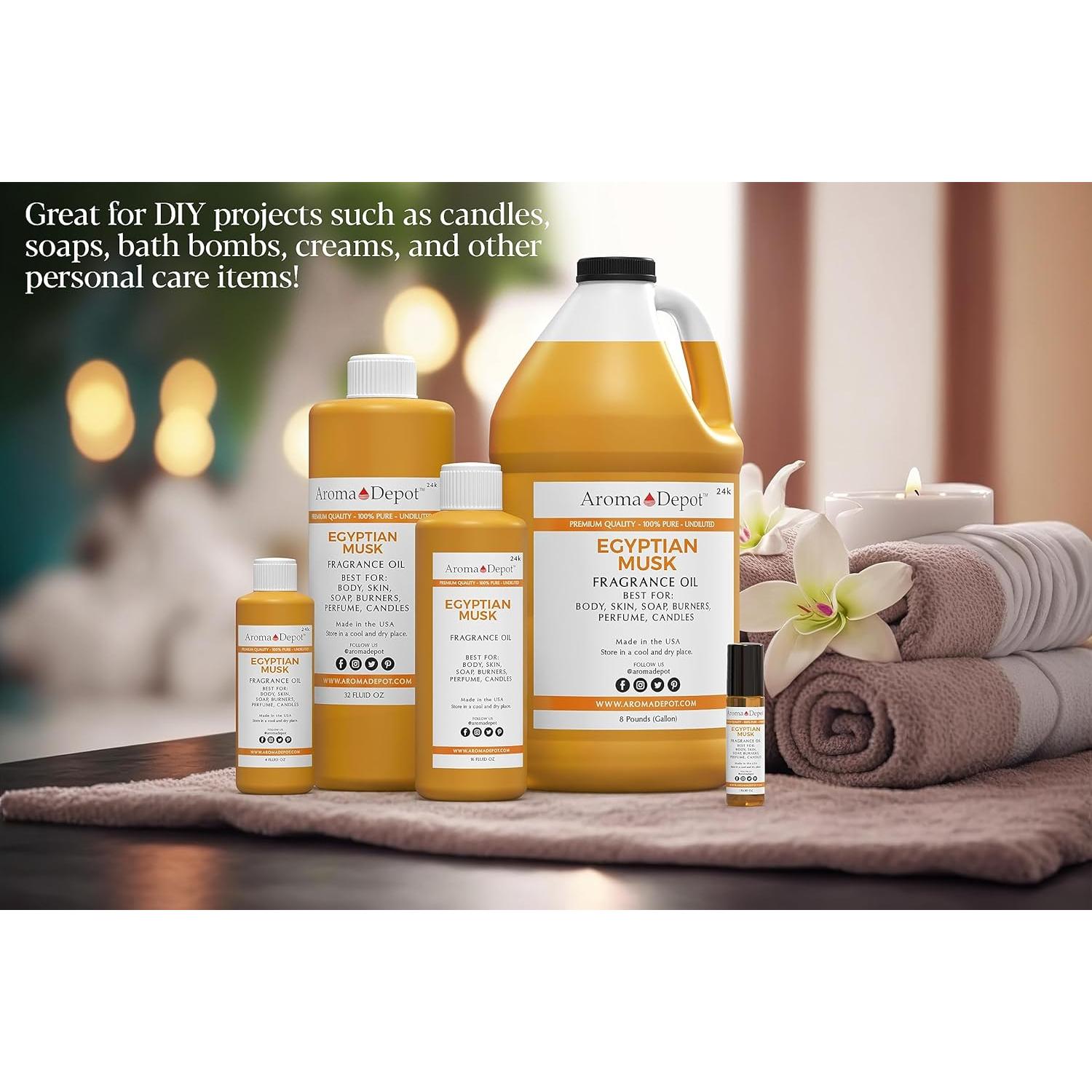 Aceite de Fragancia Corporal 24K Almizcle Egipcio 10ml