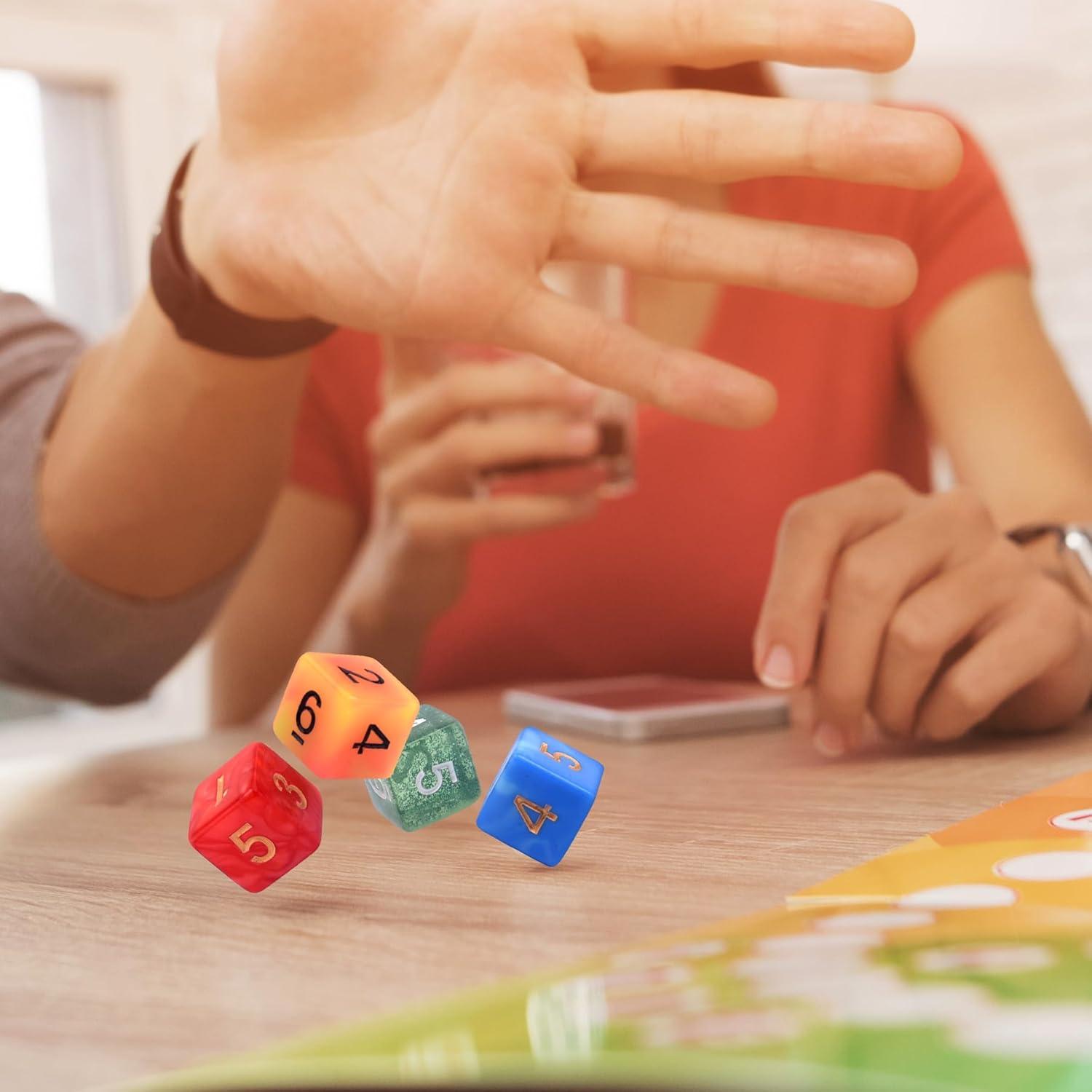 Juego de Dados Poliedricos AUSTOR 70 Piezas 6 Caras Colores Mixtos