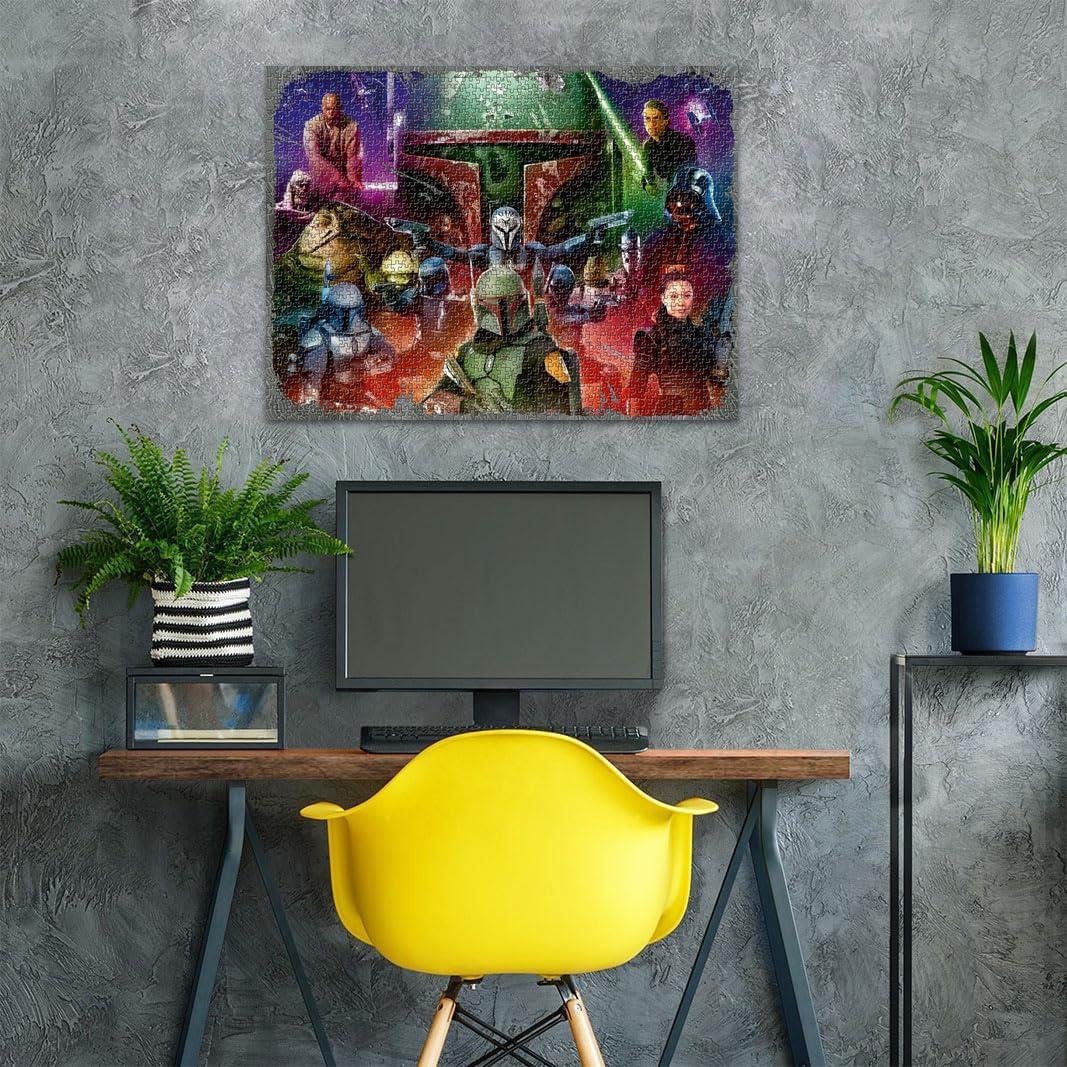 Rompecabezas Ravensburger 1500 Piezas Boba Fett Star Wars