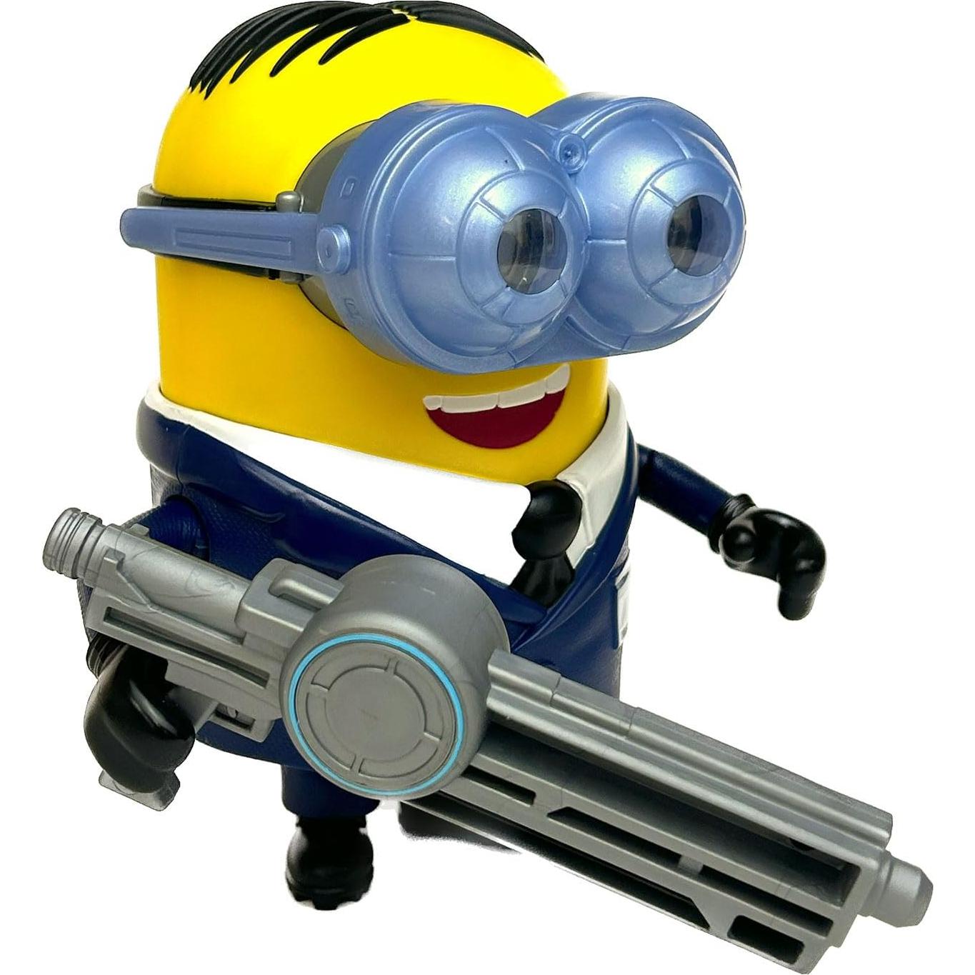 Figura Coleccionable Minions Agente AVL Dave 14cm MOOSE TOYS