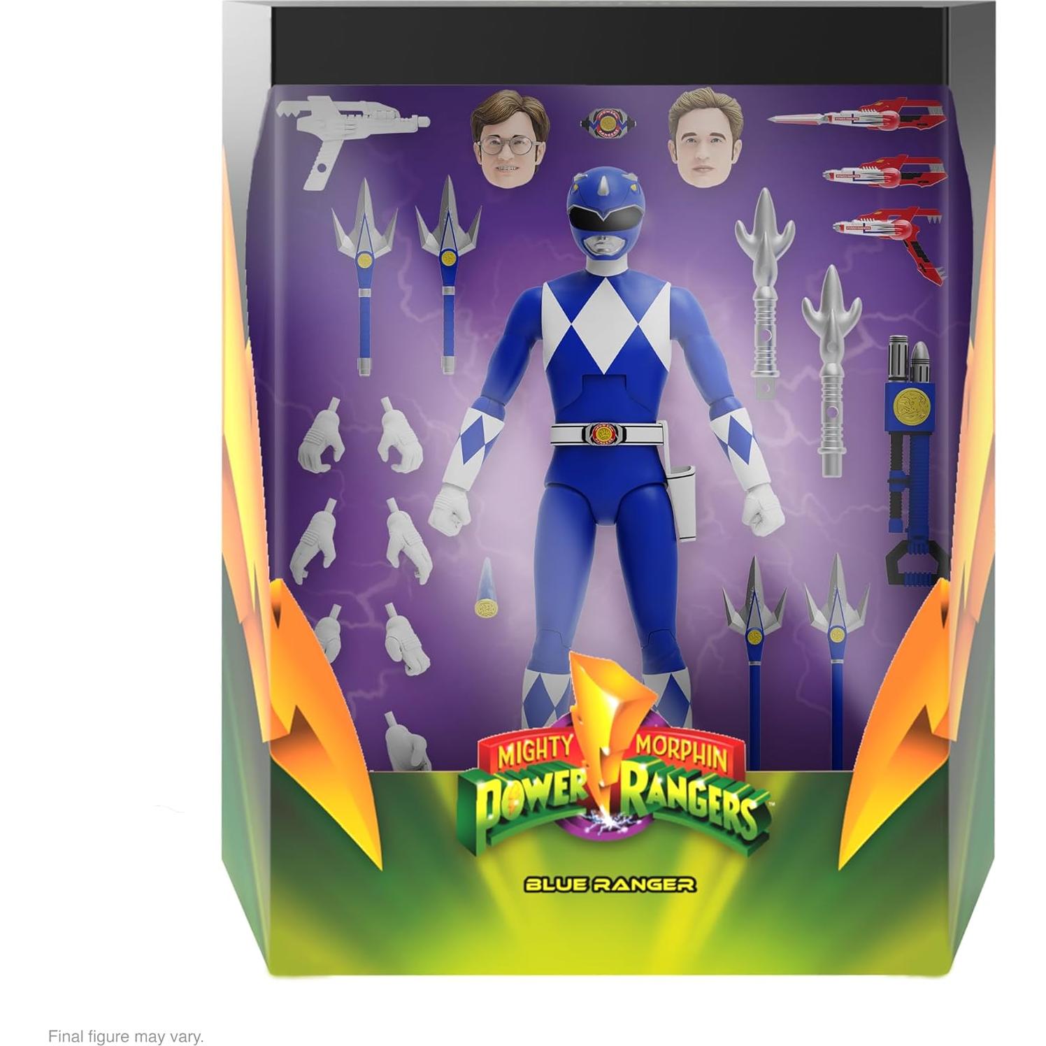 Figura de Acción Ranger Azul Super7 ULTIMATES! 17.78 cm