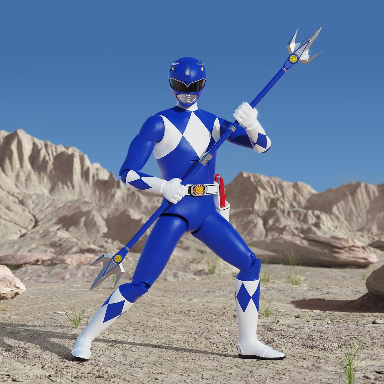Figura de Acción Ranger Azul Super7 ULTIMATES! 17.78 cm
