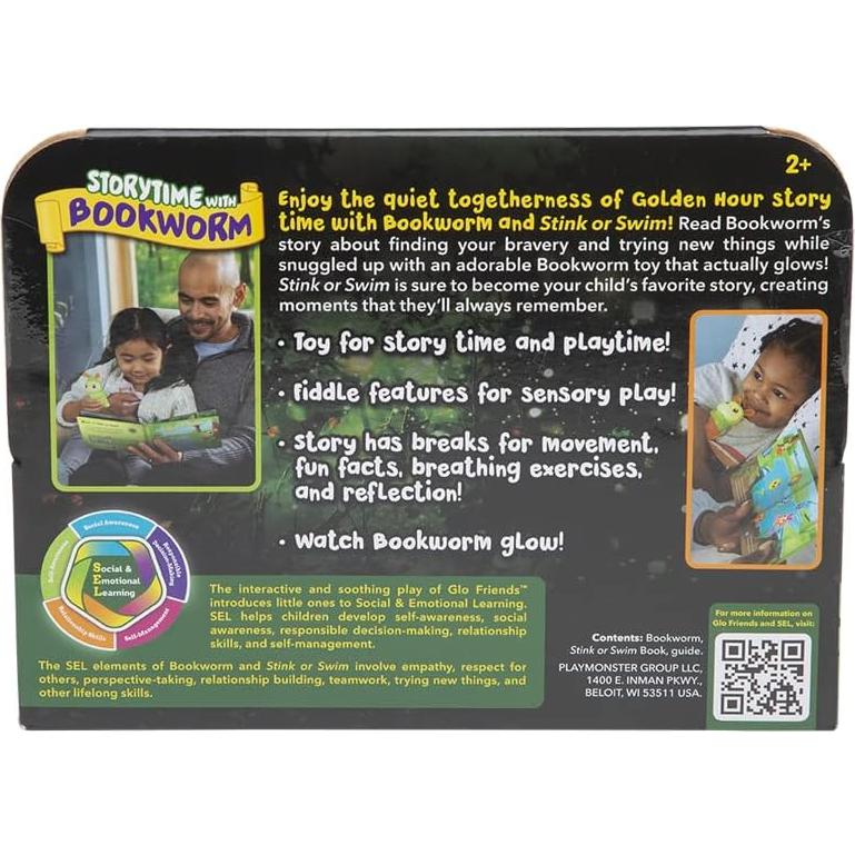 Libro Brillante con Juguete Bookworm - Playskool SEL 2+