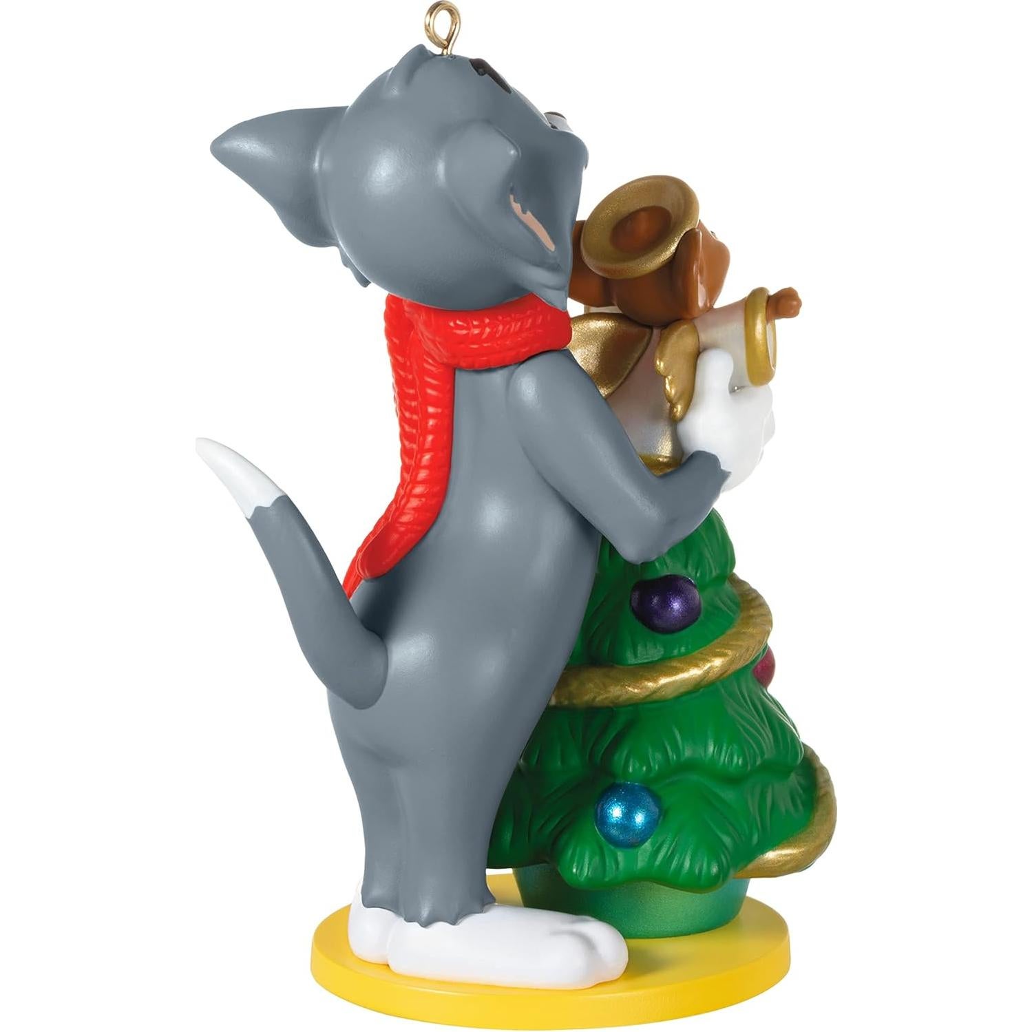 Adorno Navideño Hallmark Keepsake 2022 Tom y Jerry 6.2 cm