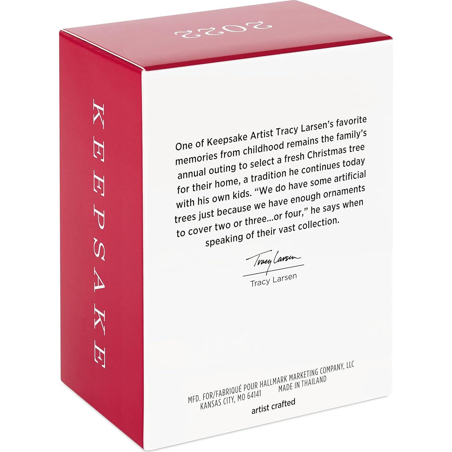 Adorno Navideño Hallmark Keepsake 2022 Tom y Jerry 6.2 cm