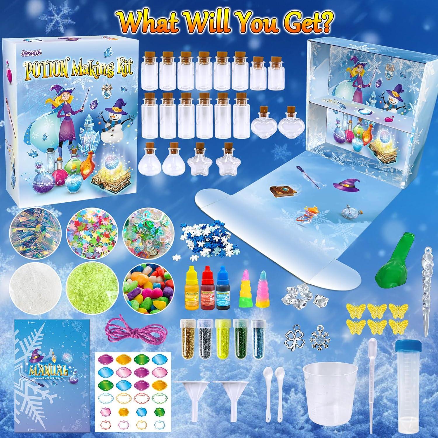 Kit de Poción JOPSHEEN para Niños - 20 Botellas DIY