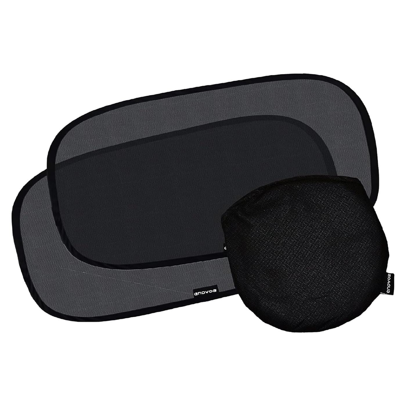 Sombra de Ventana para Auto Enovoe - 4 Piezas - 63.5x40.6 cm - Protección UV