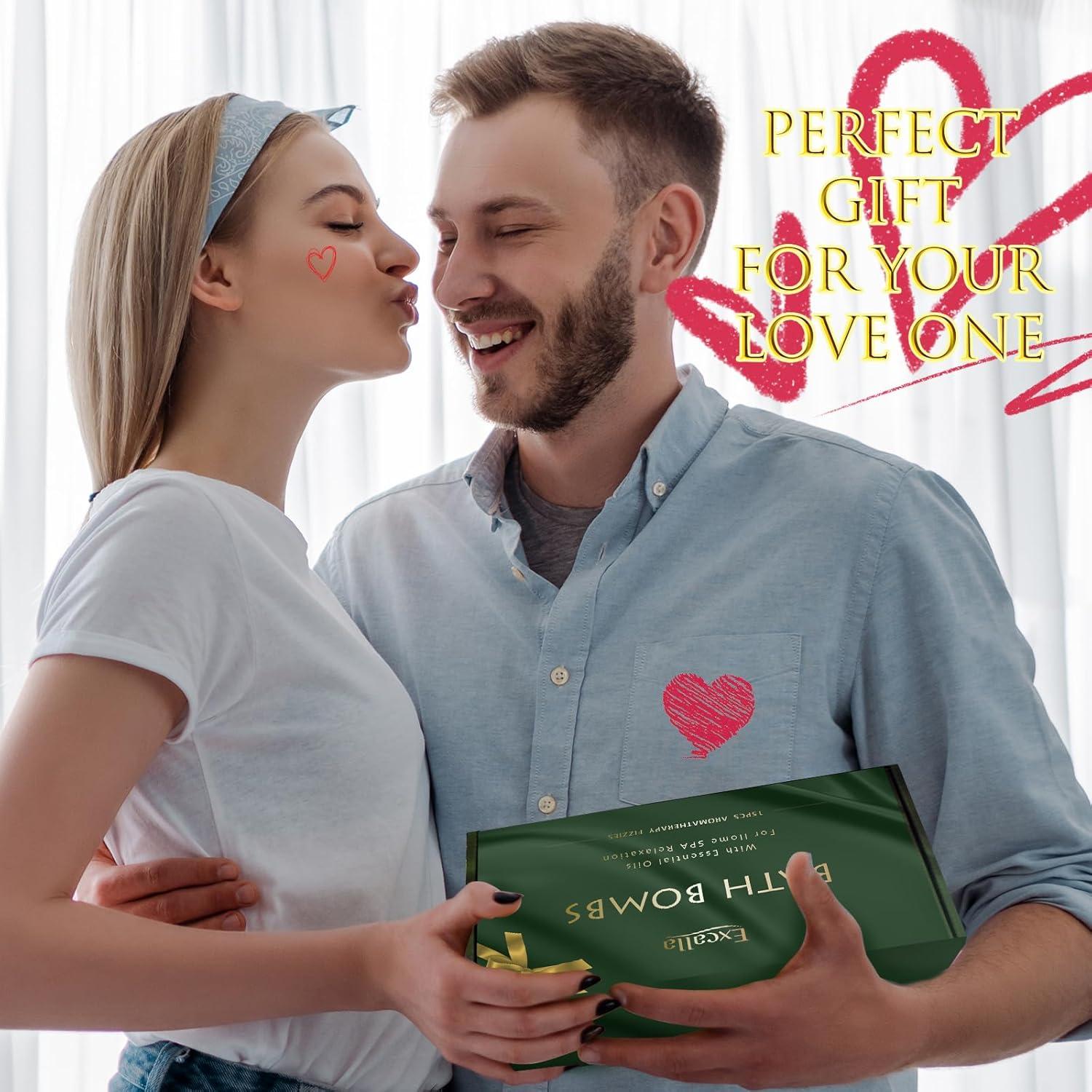 Juego de 15 Bombas de Baño Excalla - Hidratantes y Aromáticas