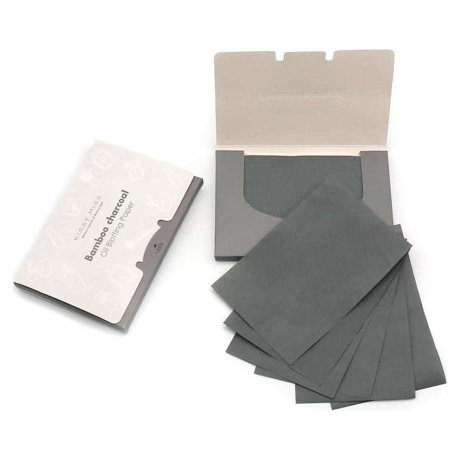 Hojas Absorbentes de Aceite de Carbón de Bambú Genérico 100 Unidades