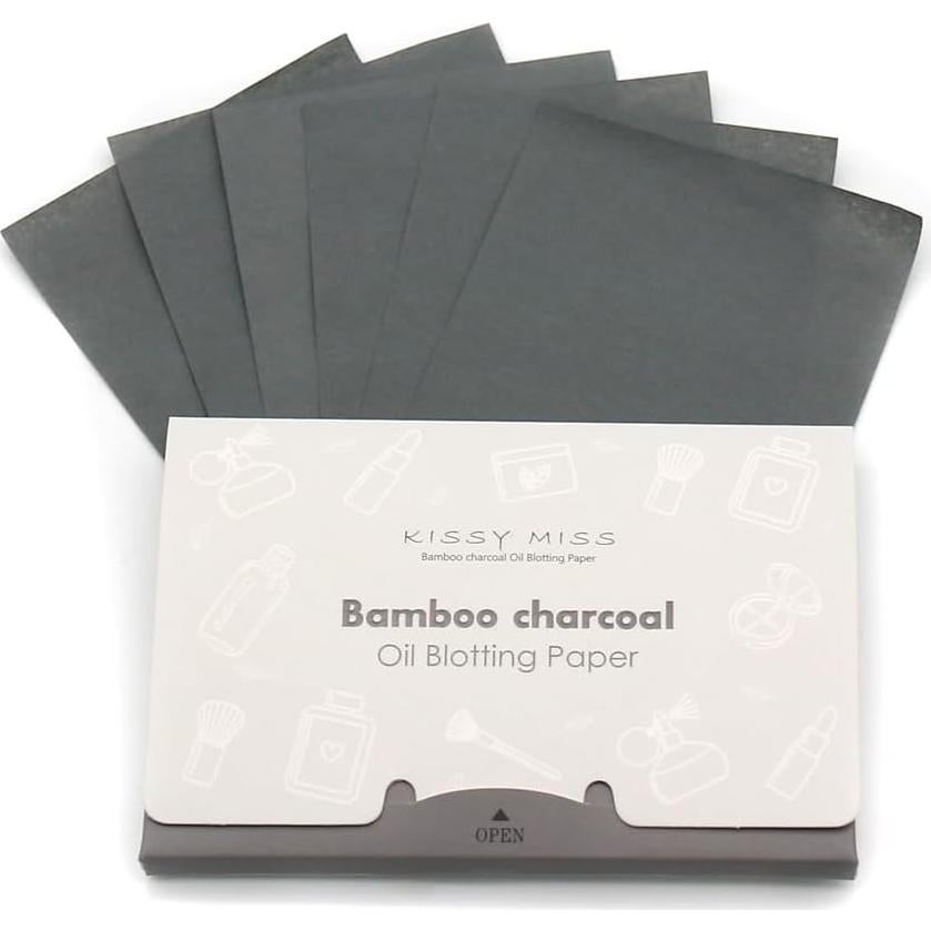 Hojas Absorbentes de Aceite de Carbón de Bambú Genérico 100 Unidades