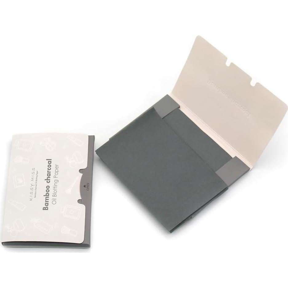 Hojas Absorbentes de Aceite de Carbón de Bambú Genérico 100 Unidades