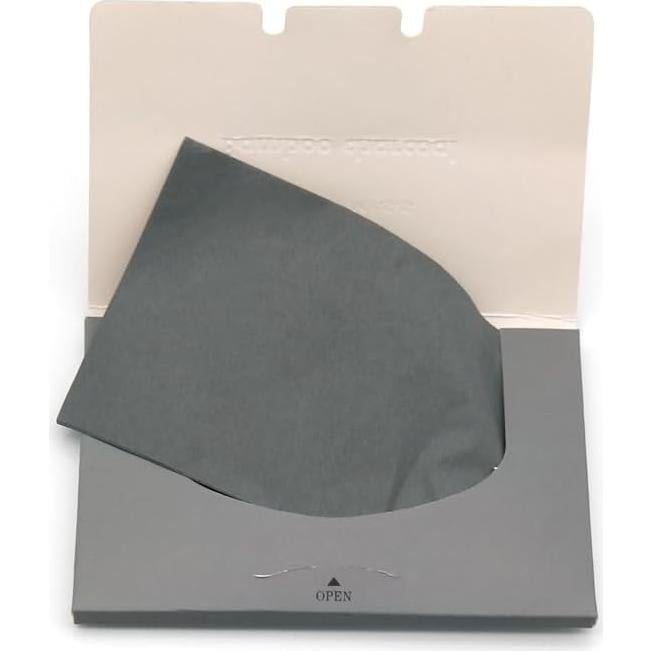 Hojas Absorbentes de Aceite de Carbón de Bambú Genérico 100 Unidades