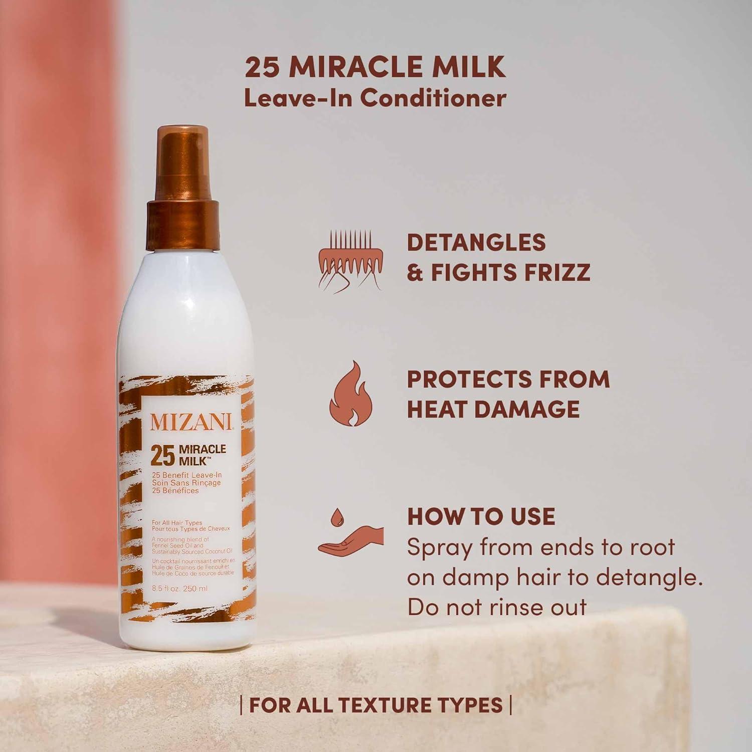 Acondicionador sin enjuague Mizani Miracle Milk 250 ml