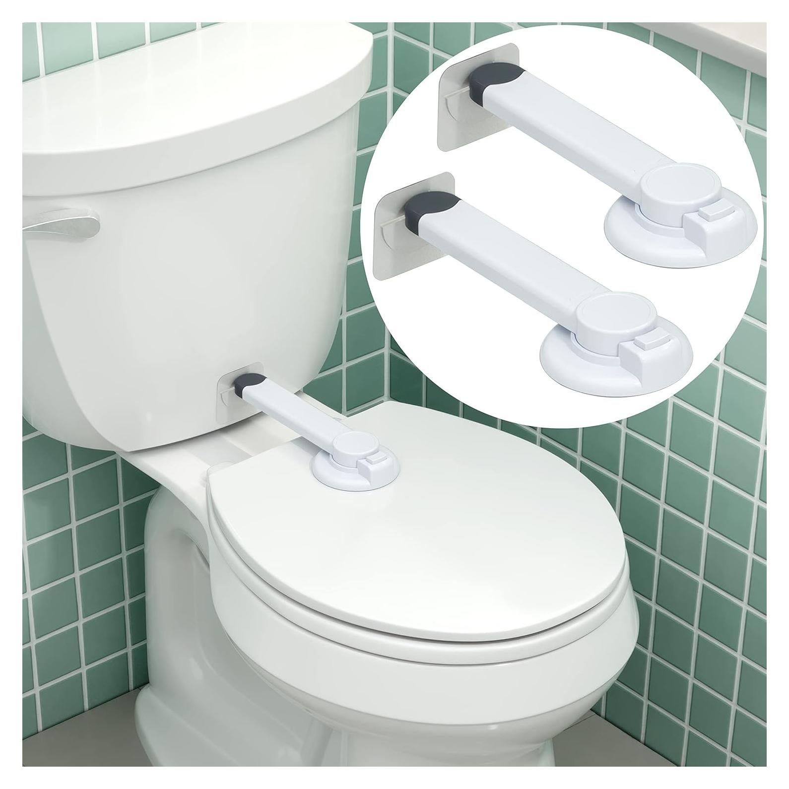 Cerraduras de Inodoro a Prueba de Bebés Wappa Baby - Paquete de 2