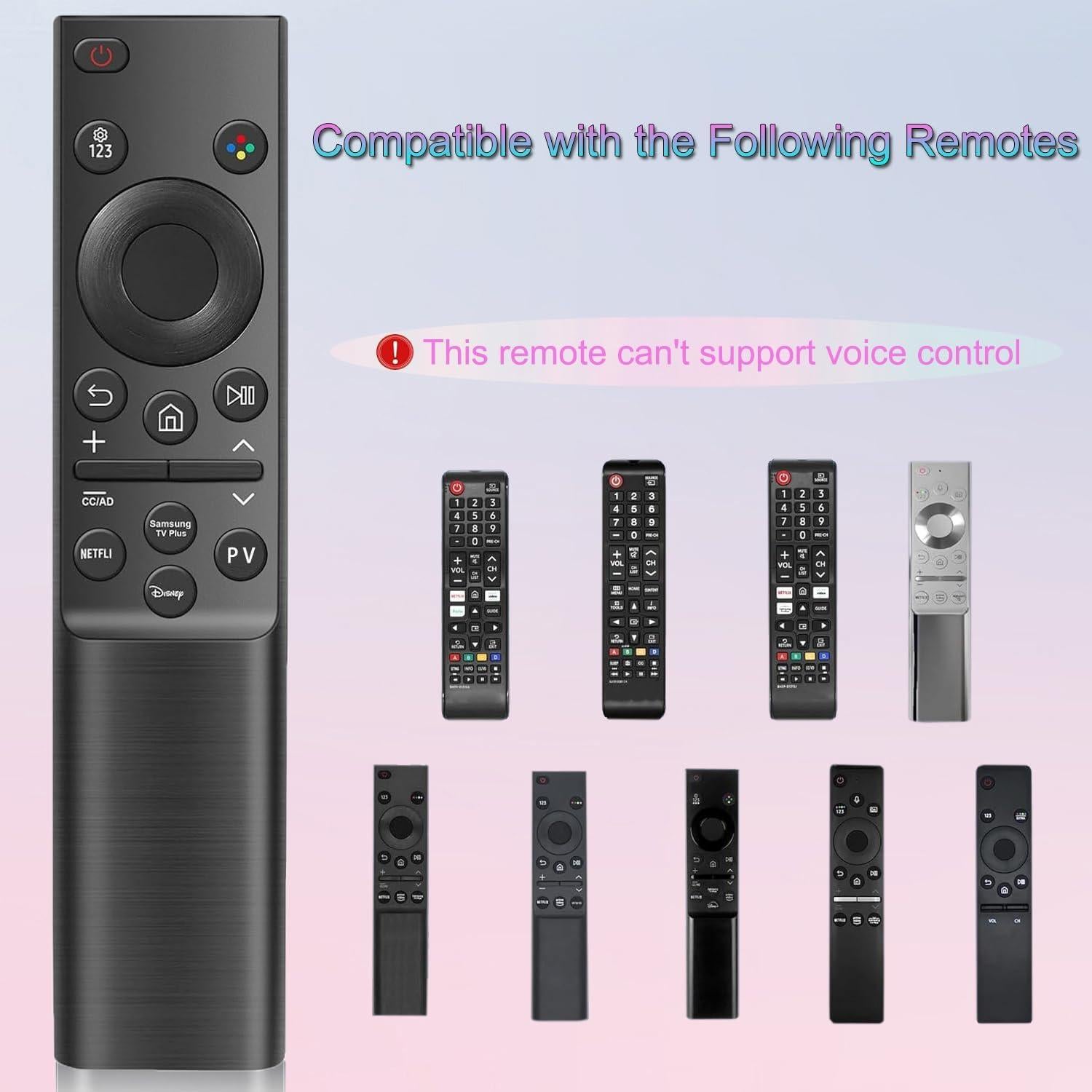Pack 2 Control Remoto Universal Samsung para Televisores LCD LED UHD