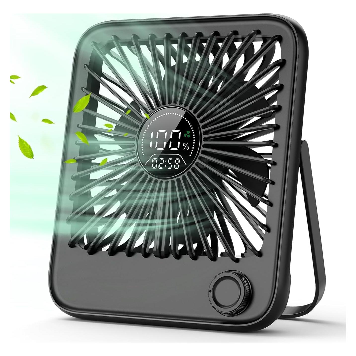 Ventilador de Escritorio FadFun SCFS0001A1 Silencioso 100 Velocidades