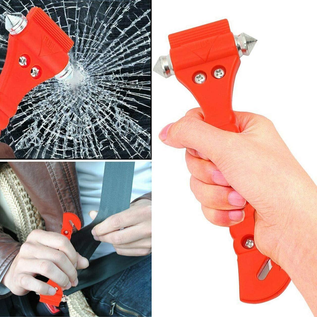 Martillo de Seguridad para Automóvil Kriture 2 Pack - Escape 2-en-1