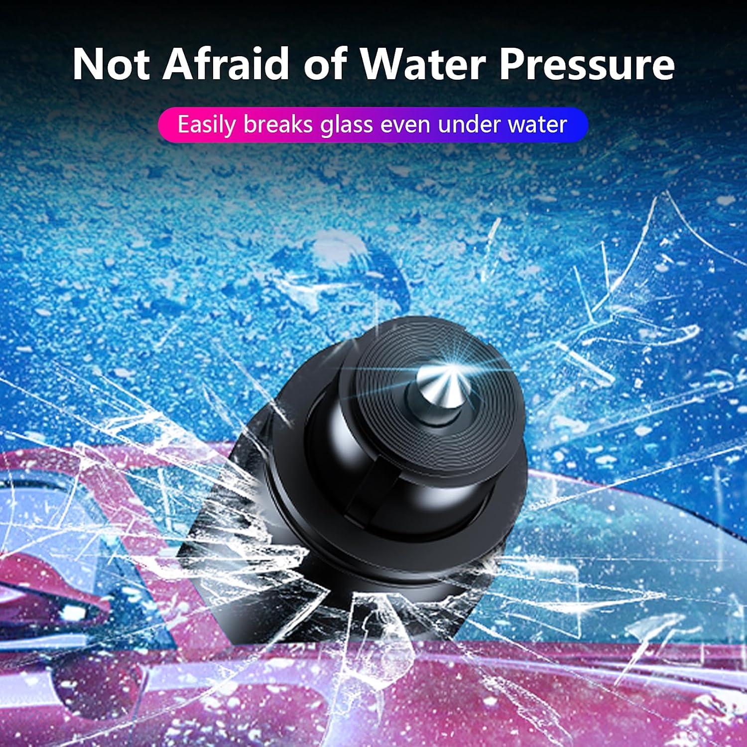 Martillo Rompe Cristales Fenglvxue QCAQC-H-01 Rojo