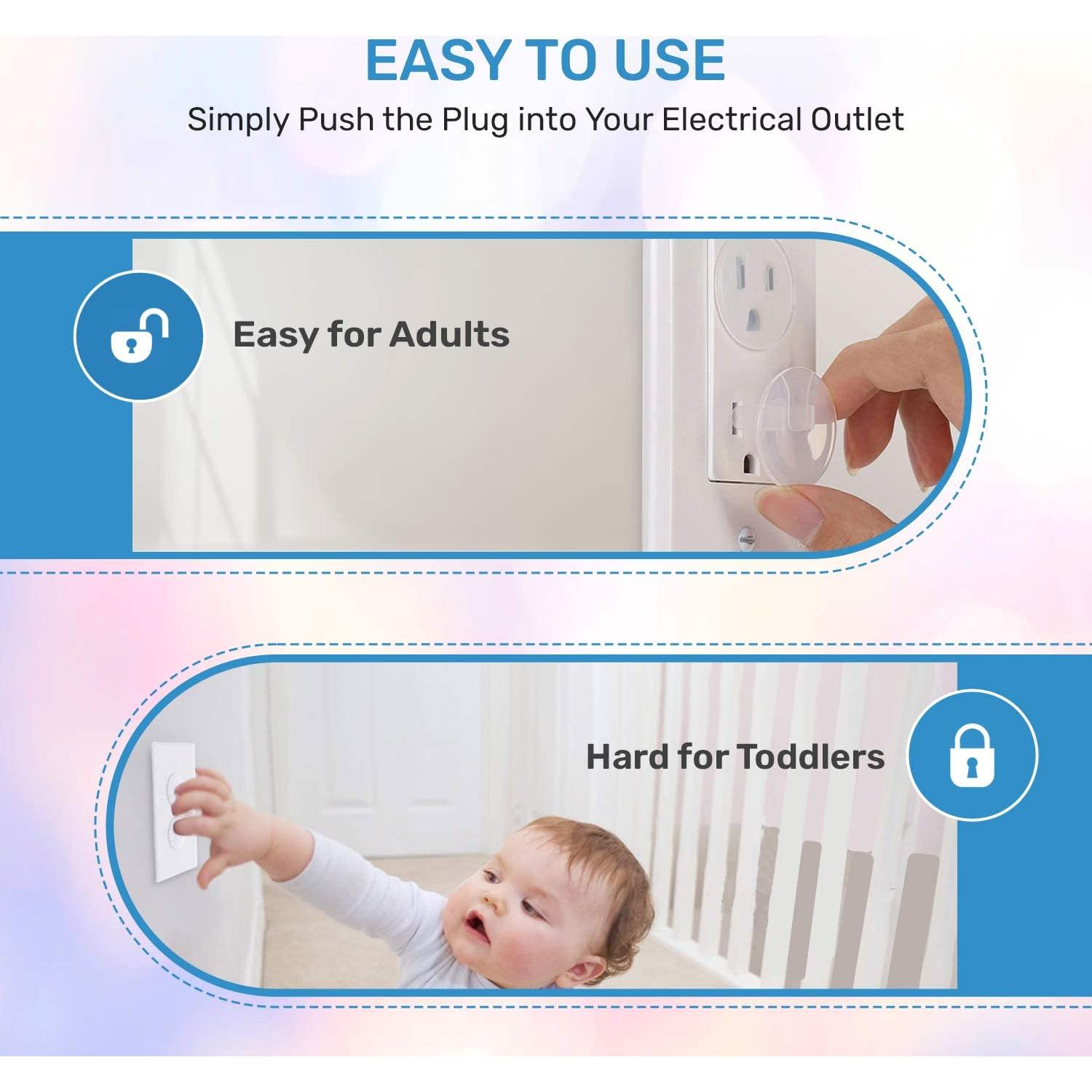 24 Cubiertas de Enchufes Baby Proof Me - Seguridad Infantil