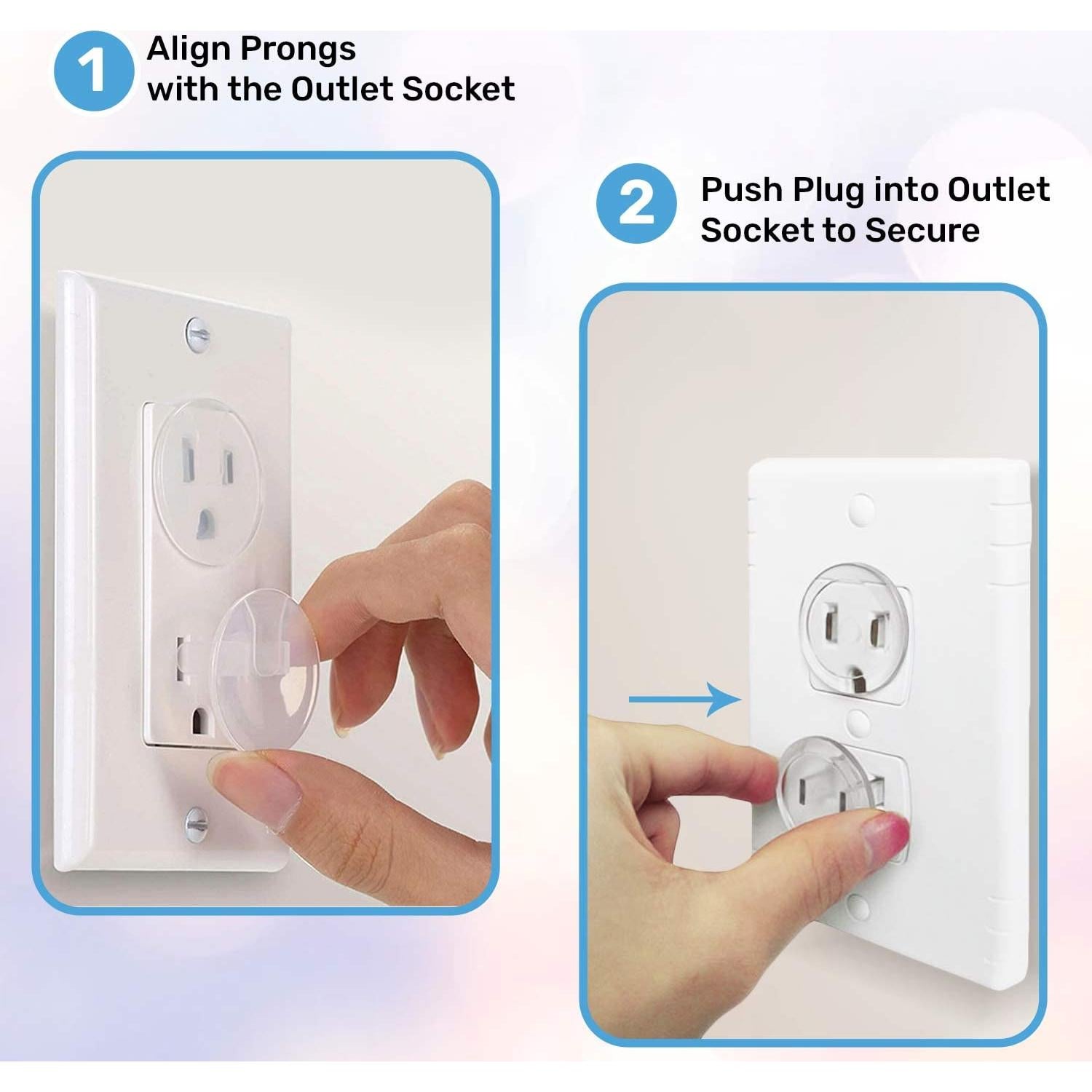 24 Cubiertas de Enchufes Baby Proof Me - Seguridad Infantil