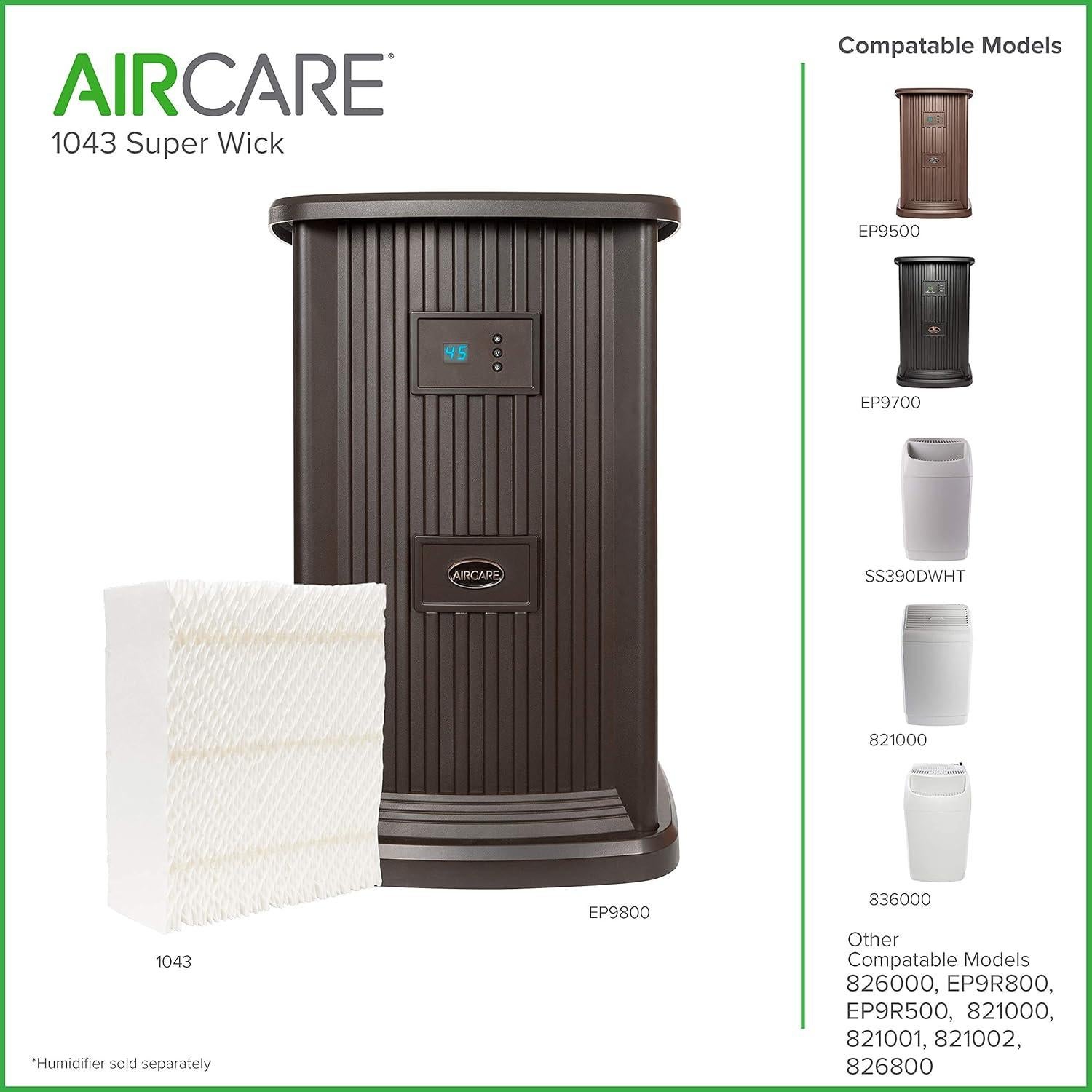 Filtro de Repuesto AIRCARE 1043 para Humidificador - 3 Unidades