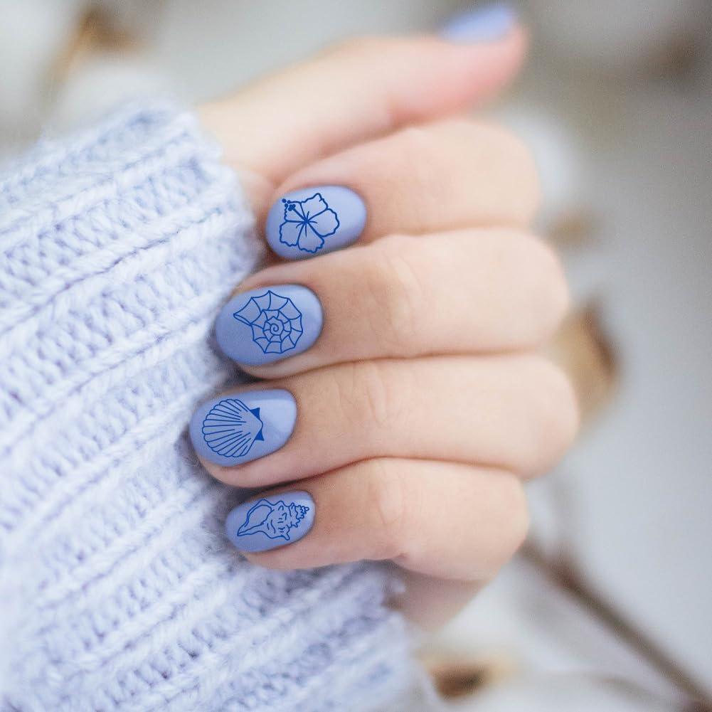 Estampador de Uñas PH PandaHall 3 Piezas Acero Inoxidable