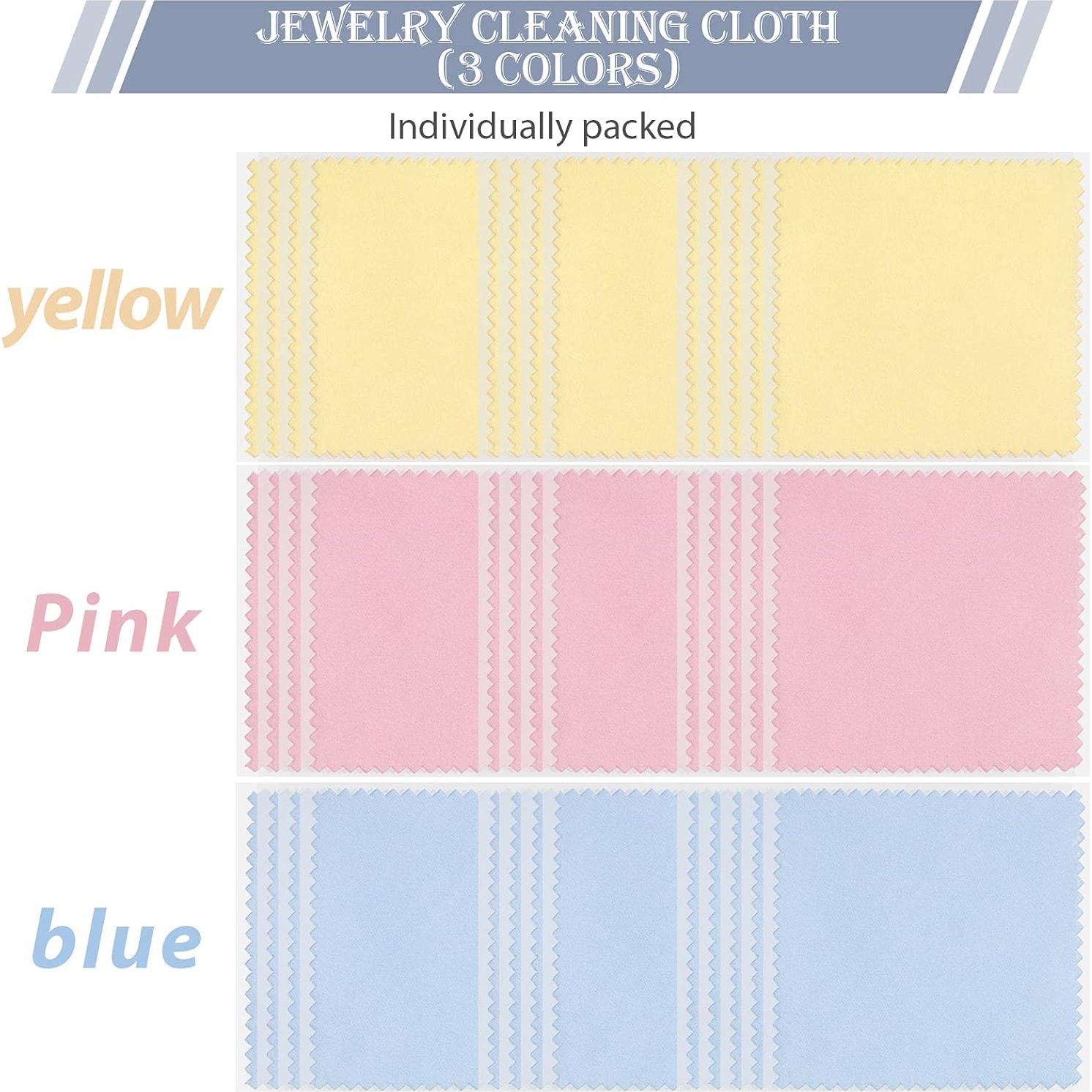 Paños de Pulido Moukeren 150 Pcs Microfibra 8x8 cm