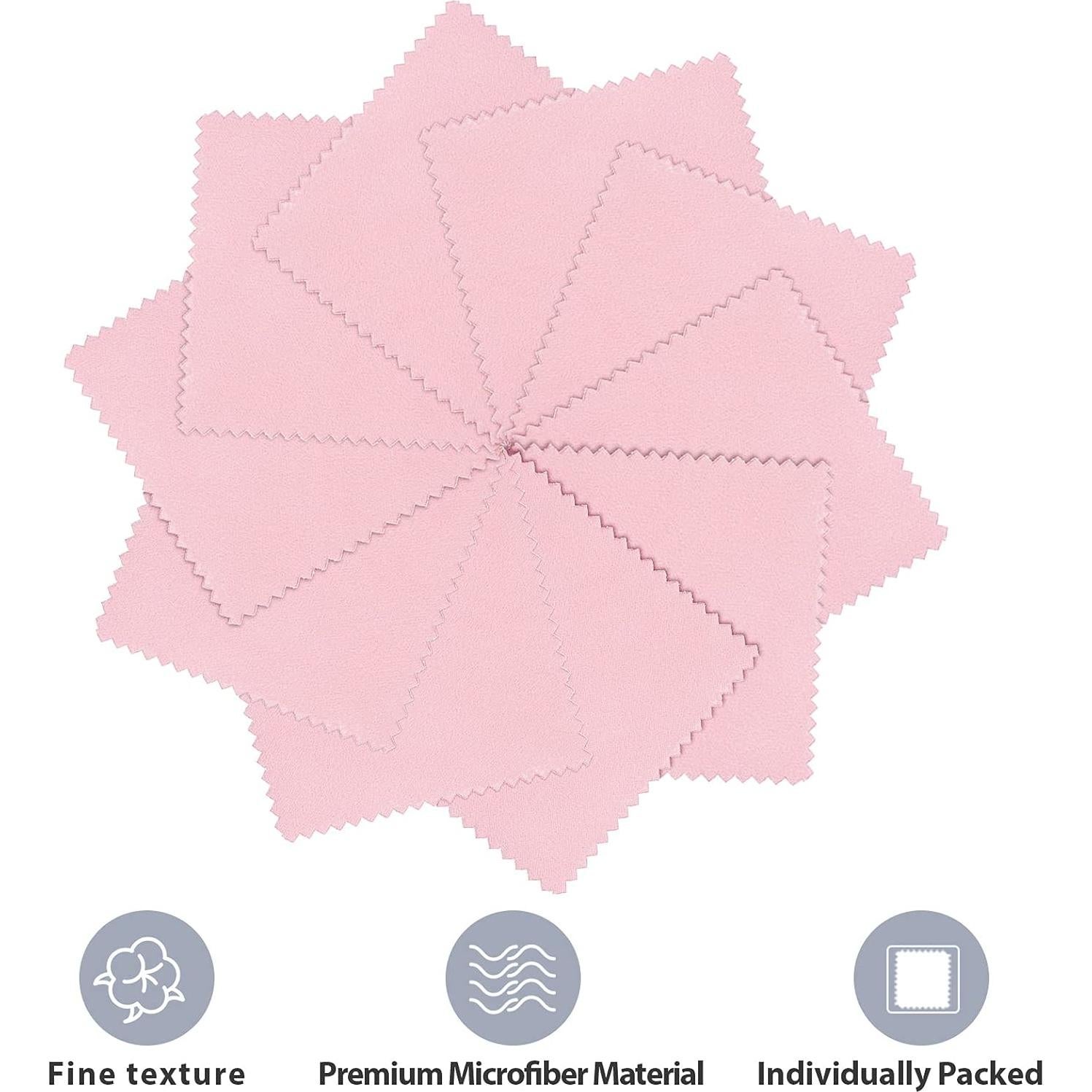 Paños de Pulido Moukeren 150 Pcs Microfibra 8x8 cm