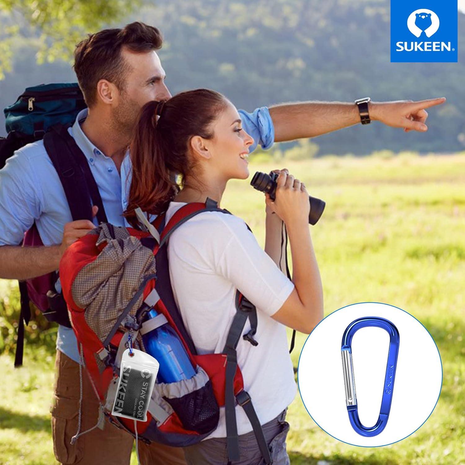 Toallas Enfriadoras Sukeen 4 Unidades Microfibra 101.6x30.5cm