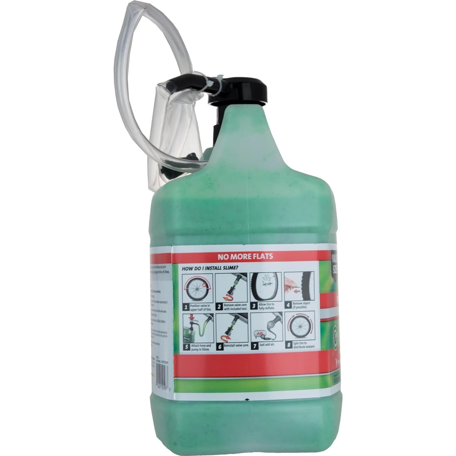 Sellador de Tubos Slime 1 Galón con Bomba para Bicicletas