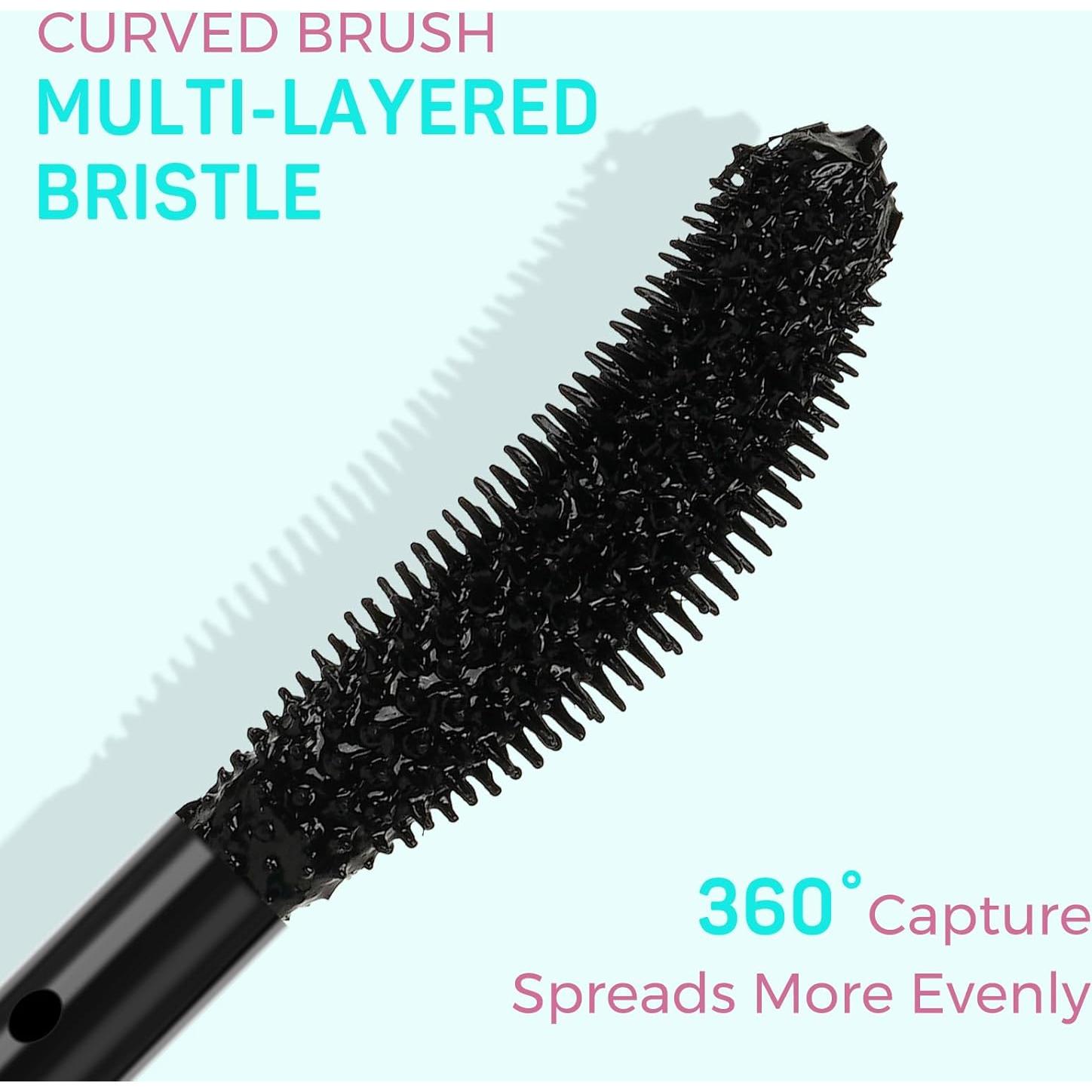 Set de Maquillaje Ojos AMZGlRL con Máscara y Delineador