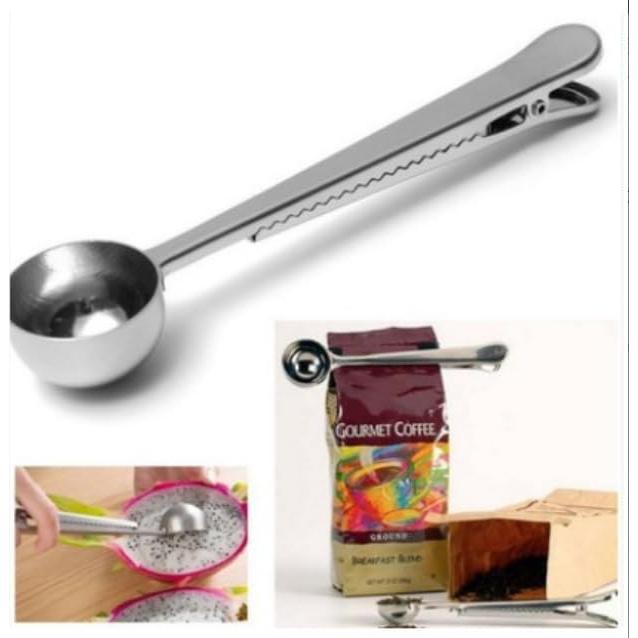 Paquete de 4 cucharas medidoras de acero inoxidable 15 ml