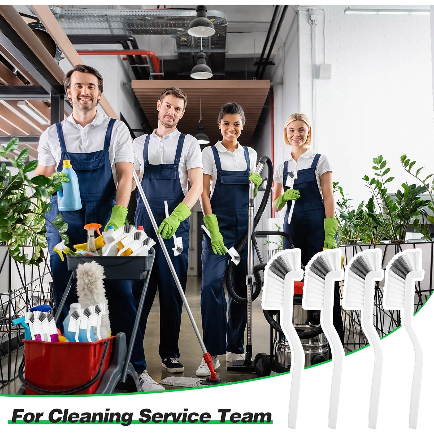 Yinkin 12 Cepillos de Limpieza para Cocina y Baño 25.5 cm