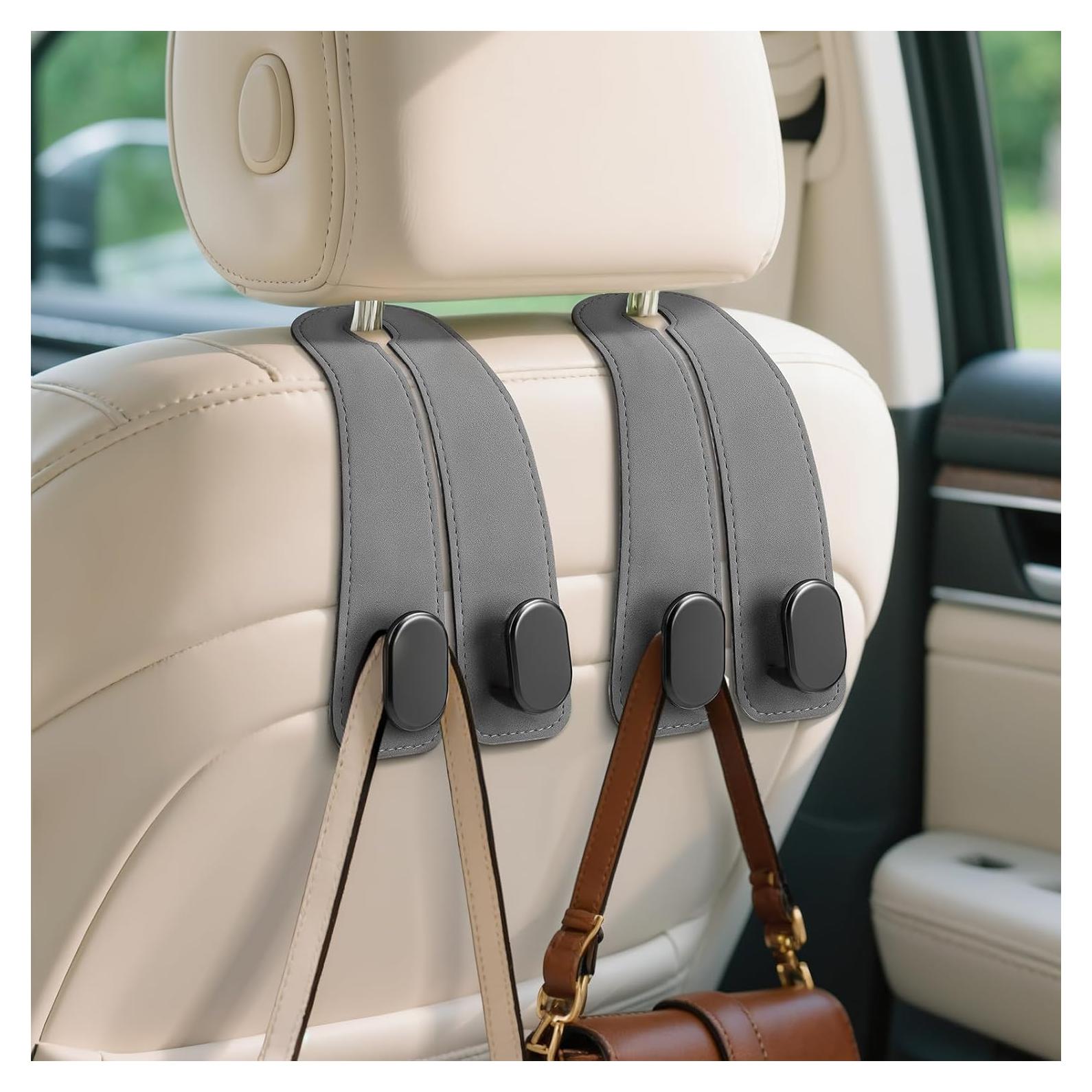 Ganchos para Reposacabezas de Automóvil Fitnice - Paquete de 2