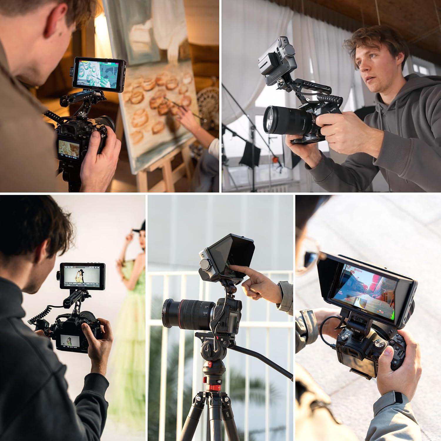 Monitor VILTROX DC-550 Pro 5.5" 4K Táctil 1200 nits