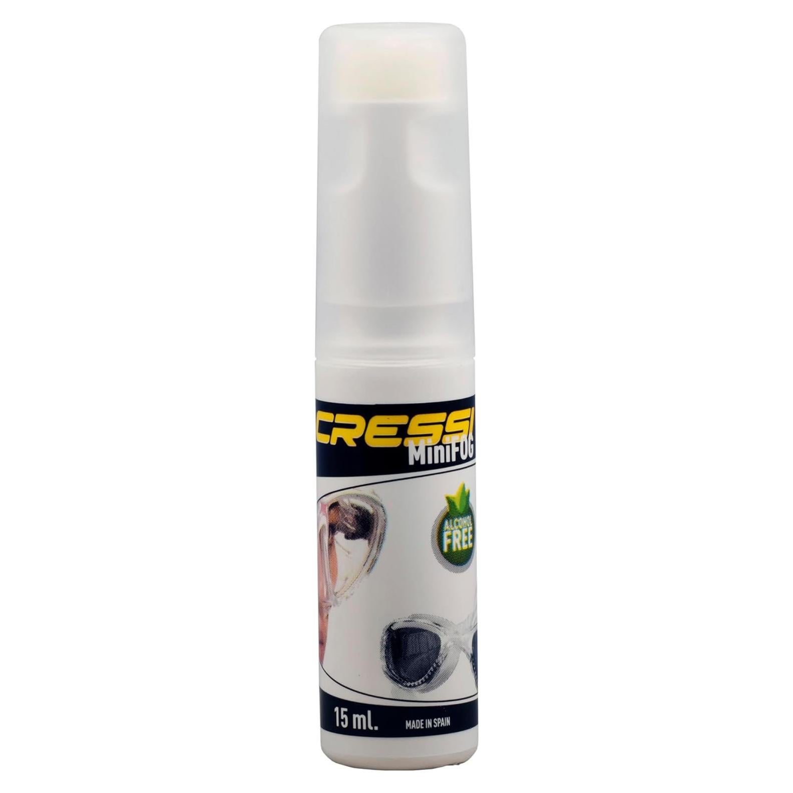 Antivaho Cressi 15 ml para Máscaras de Snorkel y Buceo