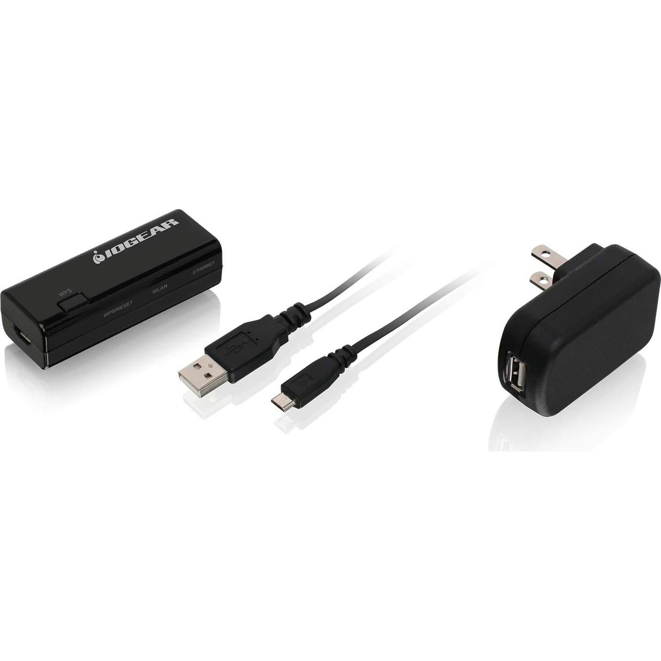 Adaptador Ethernet a Wi-Fi IOGEAR GWU637 300Mbps 2.4GHz