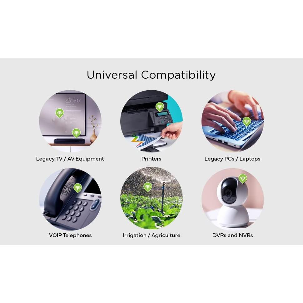 Adaptador Ethernet a Wi-Fi IOGEAR GWU637 300Mbps 2.4GHz