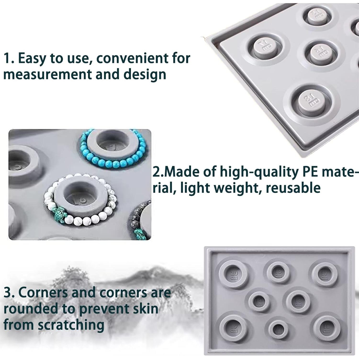 Tablero de Perlas SXDMHYB para Joyería DIY 34.5x26 cm