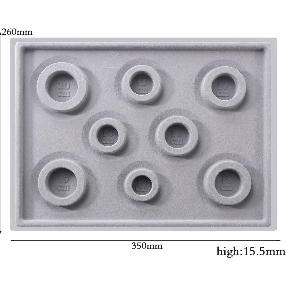 Tablero de Perlas SXDMHYB para Joyería DIY 34.5x26 cm